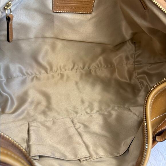 Vintage Coach y2k 10741 Two-Tone Ergo Hobo Bag One Shoulder Bag - Picture 9 of 14